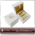 white piano lacquerd fashion wood ring box